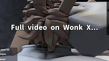 Roblox femboys goes wild for good dick