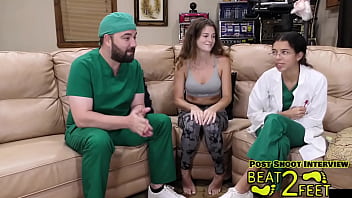 Sweaty nurse feet joi princess nathalia