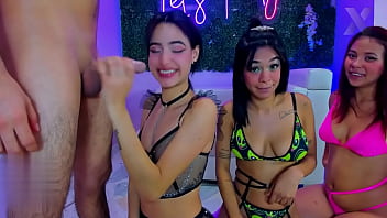 Wow relentlessly rough throat fucking for these submissive whores