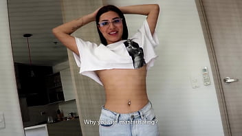 Inked colombian stepsisters caught fucking by huge dick stepbro in naught homemade sex tape