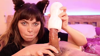 Testing japan's iconic rubber pussy cum countdown