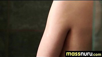 Nuru massage ends with a hot shower fuck 26
