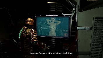 Isaac watches kendra on the tram