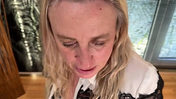 Self made video with closeups of my hot big prolapse pussy