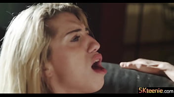 She Barely Gets Through The Door Before She's On The Couch With Her Pussy Spread For His Tongue thumbnail