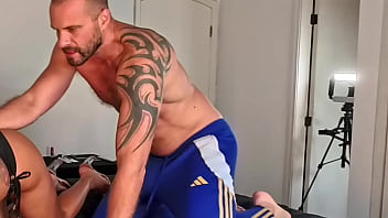 Hard anal for tattooed latina big butt blowjob toys doggystyle cum on ass