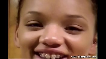 Big boob natural ebony amateur