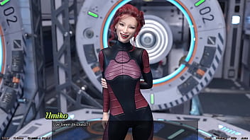 Stranded in space #94 asian milf scientist showcases her project