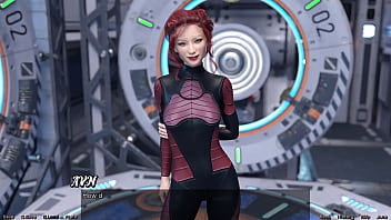 Stranded in space #94 asian milf scientist showcases her project