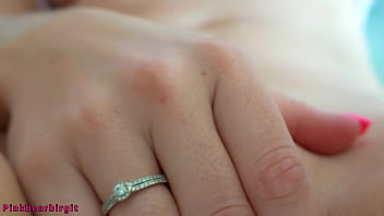 Milf moaning loud after multiple orgasms she had with different toys close up pussy