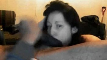 A dedicated bbc worshiper on the job