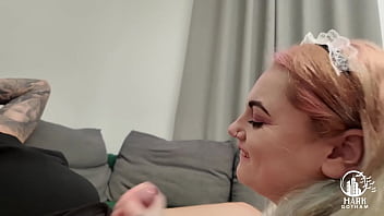 Our dirty maid cleaned me up