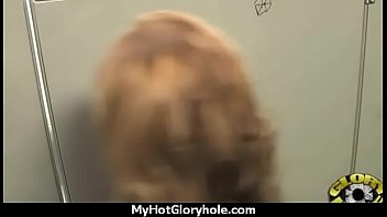 Real gloryhole blowjob 14