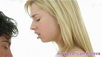 Blonde hottie molly bennette railed deep in sideways position Blonde hottie molly bennette railed deep in sideways position