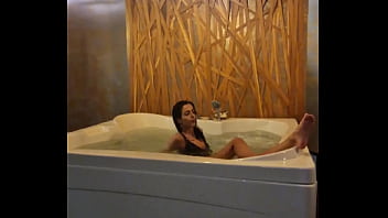 Teasing in the jacuzzi