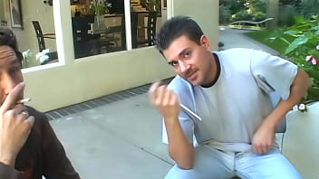 She's got a hairy pussy and a faded tramp stamp but she'll suck your cock till it's lubed