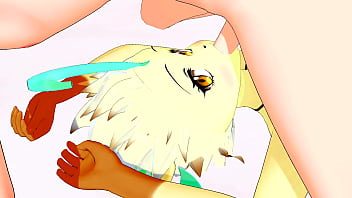 Leafeon loves to give blowjob titjob and being taken in doggystyle