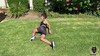 Best work out ever fit ava lee tries rome major's thick long cock