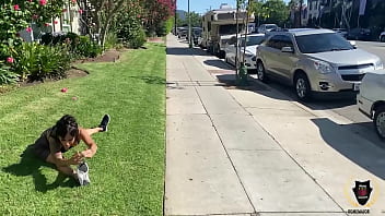 Best work out ever fit ava lee tries rome major's thick long cock