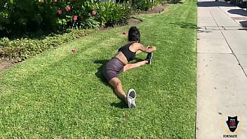 Best work out ever fit ava lee tries rome major's thick long cock