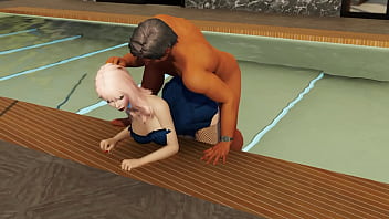 Sissy damla'nın erkek arkadaşı onu evinde ziyaret edip defalarca defalarca boşalıyor