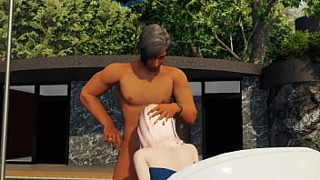 Sissy damla'nın erkek arkadaşı onu evinde ziyaret edip defalarca defalarca boşalıyor