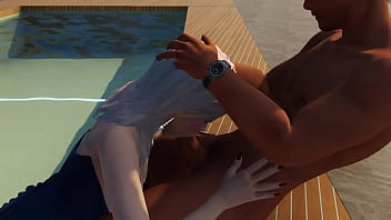 Sissy damla'nın erkek arkadaşı onu evinde ziyaret edip defalarca defalarca boşalıyor