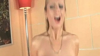 Hot blonde milf rides big cock