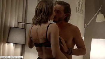 Tonight's girlfriend gabbie carter puts on some sexy lingerie and goes to town on a hard cock