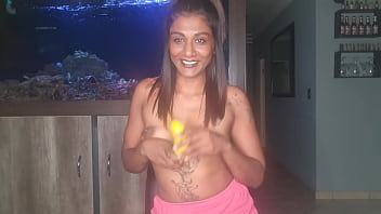 My slutty indian self sitting half naked squeezing my boobs as i constantly suck and gag on a banana My slutty indian self sitting half naked squeezing my boobs as i constantly suck and gag on a banana
