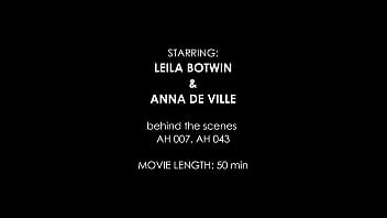Behind the scenes ahb011 anna de ville leila botwin more info in description