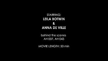 Behind the scenes ahb011 anna de ville leila botwin more info in description