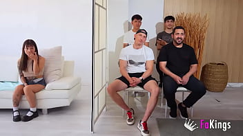 Aska's great latin ass vs 4 latin dudes she'll pick just one or bang 'em all
