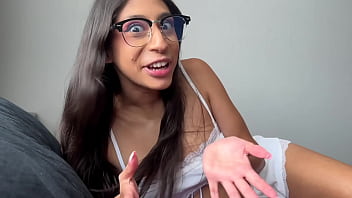 Nerdy latina step sis porn tryout