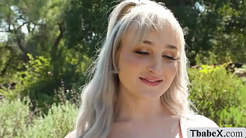 Shemale camper haven rose and her friend alpha wolfe are setting camp and suddenly they get horny