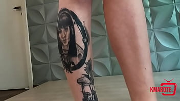 Brincando com seu fetiche em calcinhas cravadas no cu e na bucetinha