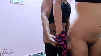 We have sex in the kitchen when her husband is out for work