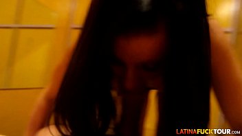 Big tits colombian slut gets her tight pussy rammed by american bwc