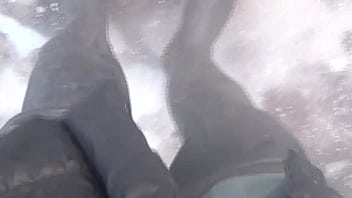 In the role of the icequeen