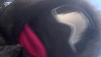 In the role of the icequeen