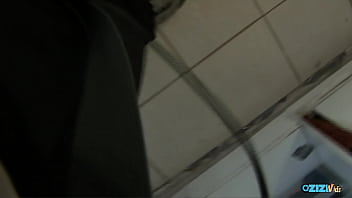 Tattooed girl sucks a cock before taking it deep in her cunt