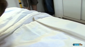 Tattooed girl sucks a cock before taking it deep in her cunt