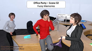Office party scene ii fuzzy memories