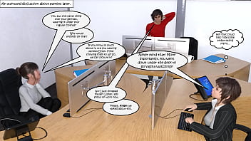 Office party scene ii fuzzy memories