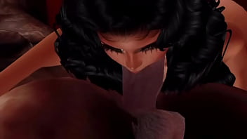 Slut swallows juicy cock