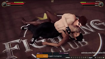 Sarah vs jerle nf3d mixed mma combat