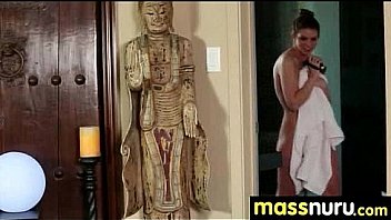 Slippery massage with happy end