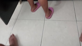 Jassi shows me her pussy and my cock gets hard