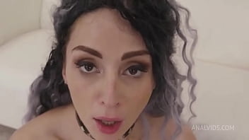 Intense office gangbang leaves secretary drenched and stretched