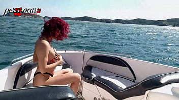 Bastidores e ensaios em alto mar